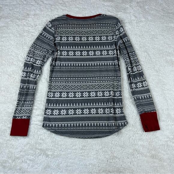 Cuddl Duds Stretch Thermal Fair Isle pattern - lot of two, size small - Picture 4 of 9